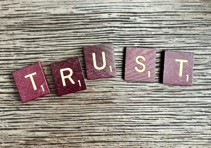 Trust, from context.